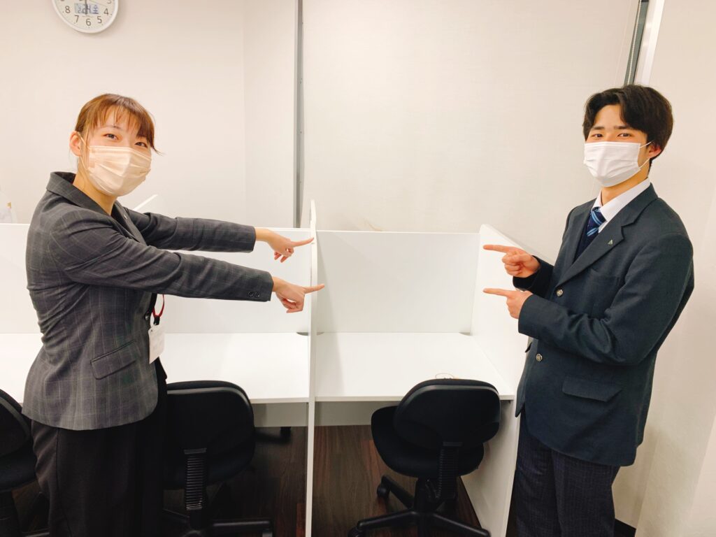 高校生の自習室